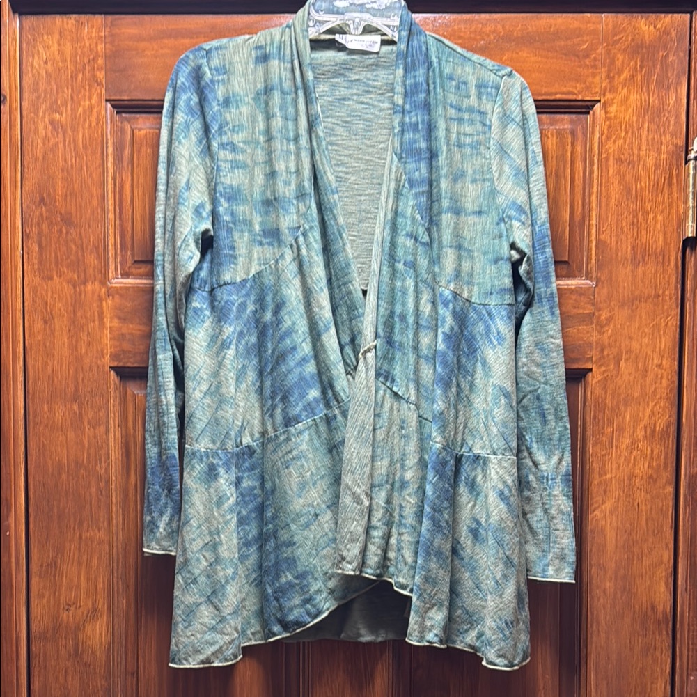 Stylish Blue-Green Women's Cardigan Stylesweater